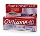 

Cortizone 10 Hydrocortisone Anti-Itch Creme Intense Healing 2 oz.