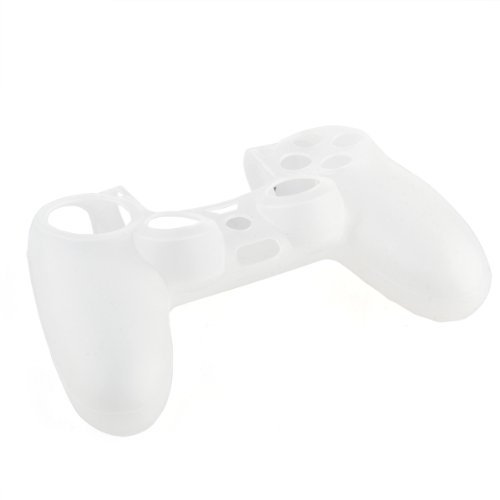 

Silicone Gel Protective Case Skin Cover White for Sony PS4 Controller