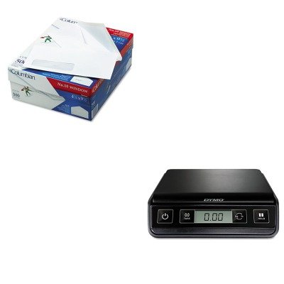 

KITPEL1772055QUACO170 - Value Kit - Columbian Poly-Klear Single Window Envelopes (QUACO170) and Dymo M3 Digital Postal Scale (PEL1772055)