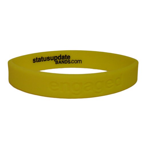 

Status Update Bands "ENGAGED" Regular