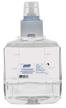

Gojo Industries Advanced Skin Nourishing Foam Hand Sanitizer, 1200mL Refill, Cranberry 1906-02
