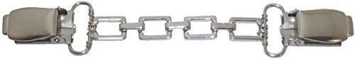 4 Silver Rectangles Cardigan Clip