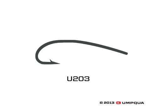 Umpqua U-Series Fly Tying Hooks U203