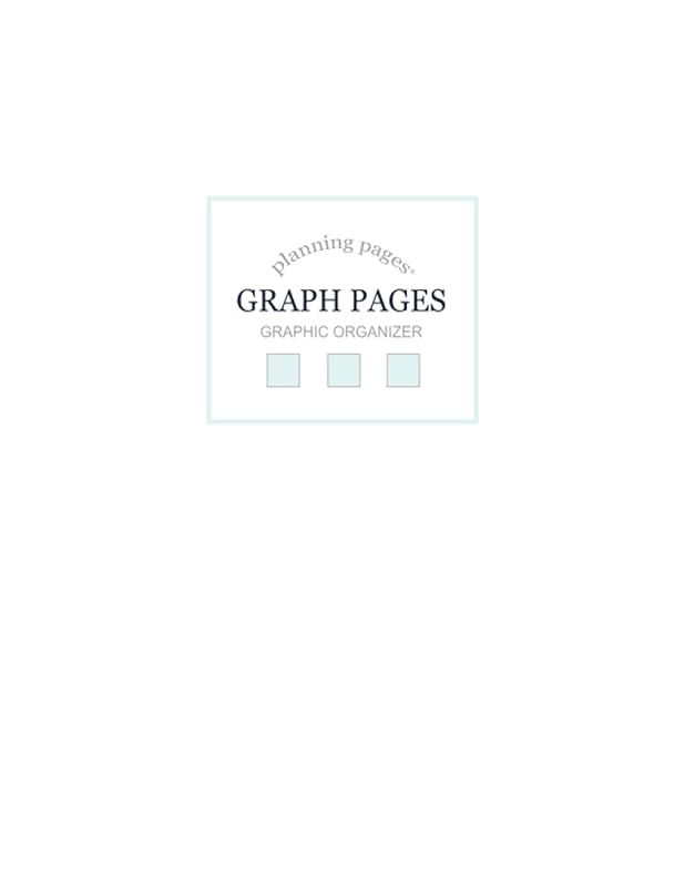 Graph Paper Notebook: 104 Numbered Pages with Table of Contents, 5x5 Squares Per Inch, 8.5" x 11" Soft Cover Journal by Kahootie Co