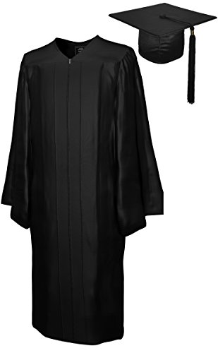 Cap & Gown & Tassel, Set Shiny