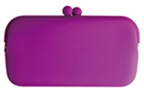 HACHI Silicone Wallet /Accessory Case- Purple