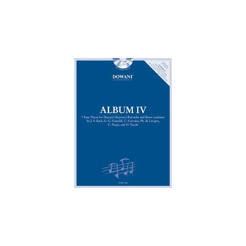 Album Iv For Descant (soprano) Recorder And Basso Continuo by Johann Sebastian Bach
