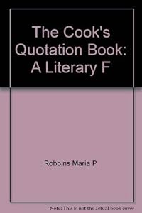 COOK'S QUOTATION BOOK CL