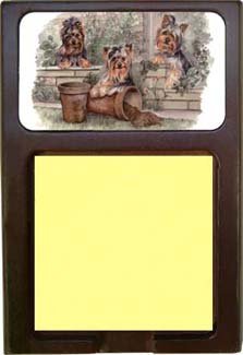 

Yorkshire Terrier Sticky Note Holder