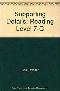 Single Skill: Supporting Detail: Reading Level 7/g