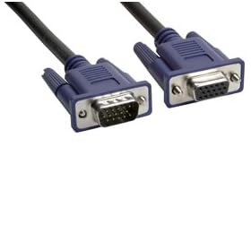 10 ft Amphenol Premium VGA-SVGA Monitor Extension Cable - HD15 Male / HD15 Female