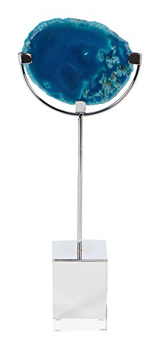 Algopix Similar Product 10 - Benzara Admirable Metal Agate Glass