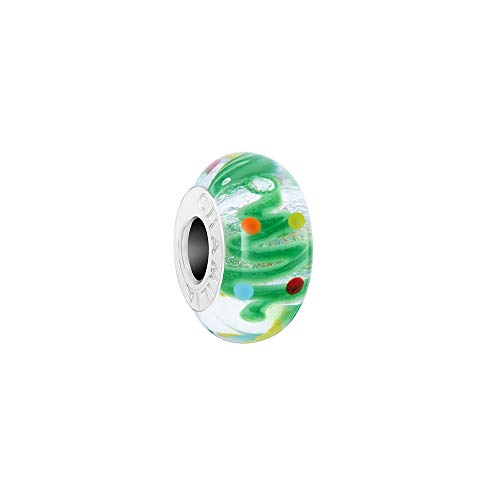 Algopix Similar Product 18 - Chamilia Christmas Tree Murano Glass