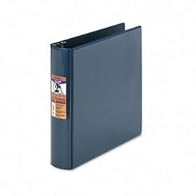 Top Performance DXL Insertable Angle-D Binder, 2 Capacity, Dark Blue