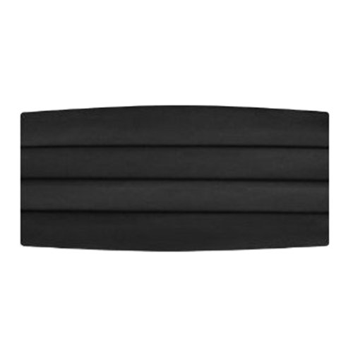 

(Price/Piece)TopTie Men's Black Satin Cummerbund