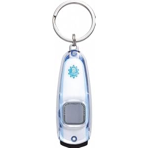 ぺんてる 除電器ビー ビー・シェイプ(ホワイトパール) パール&ブルー EASB3-9