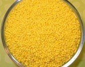 

Decorette Sprinkles Jimmies Cake Cupcake Cookie Decorations Yellow 4 Ounces