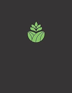 Gardening Log Book: Clean Black Cover for Minimalists by Minimalistic Vibes Press