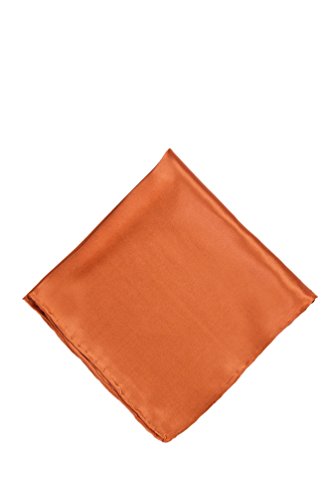 Algopix Similar Product 3 - Burnt Orange Burnt Orange Silk Pocket