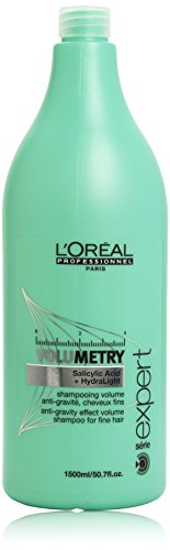 Loreal Serie Expert VoluMetry Salicylic Acid & Hydralight Shampoo Volumizing fine Hair 50.7 oz