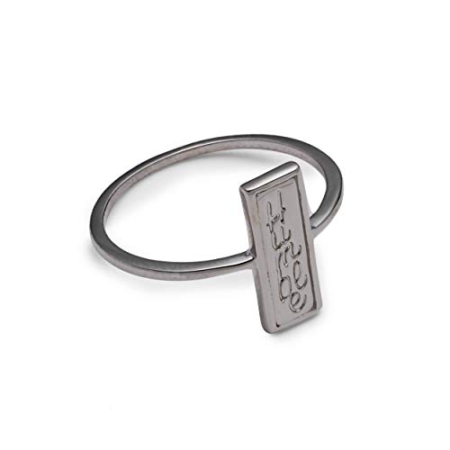 Algopix Similar Product 2 - Lokai Humble Ring, Gunmetal, Size 8