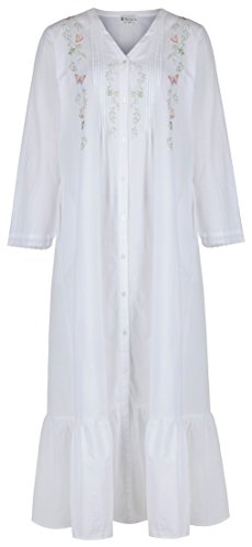 The 1 for U 100% Cotton Ladies Victorian Style Nightgown 7 Sizes - Kate