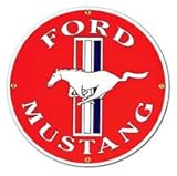 Ande Rooney Ford Mustang Reproduction Sign