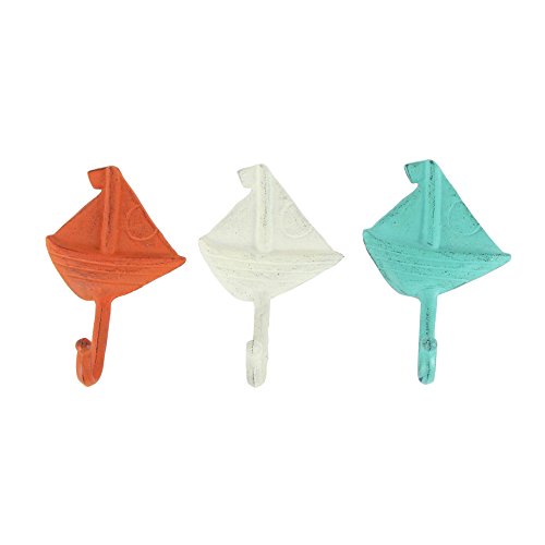 Algopix Similar Product 6 - Benzara Many Hued Sailboat Hook