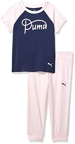 Algopix Similar Product 14 - PUMA Little Girls' Jogger Set