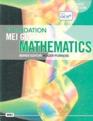 Mei Gcse Mathematics: Foundation Student's Book
