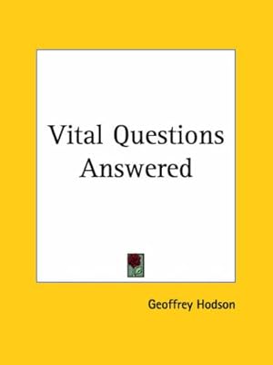 Vital Questions Answered 1959