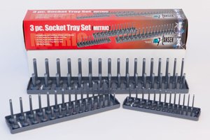 

3 Piece Metric Socket Holder Set