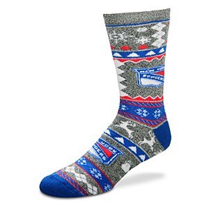 New York Rangers Christmas Socks