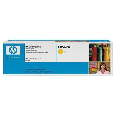 

HP - Drum kit yellow - 40000 pages - for Color LaserJet 9500gp, 9500hdn, 9500mfp, 9500n (C8562A)
