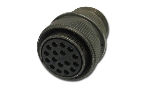 

Amphenol Industrial MS3106A10SL-4S Circular Connector Socket, General Duty, Non-Environmental, Threaded Coupling, Solder Termination, Straight Plug, 10SL-4 Insert Arrangement, 10SL Shell Size, 2 Contacts