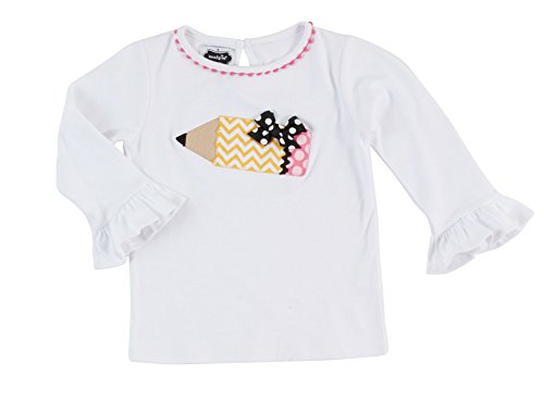 Mud Pie Little Girls' BTS Pencil Girls Tunic Shirt