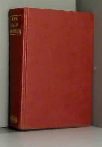 A Dictionary of Modern Italian by John Purves