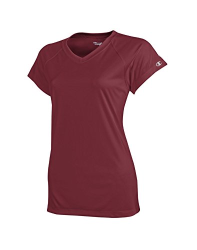 

Hanes CW23 Women's Essential Double Dry V-Neck Tee