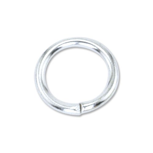 

Beadalon 144-Piece 10-MM Jump Ring, Nickel Free Silver Plate