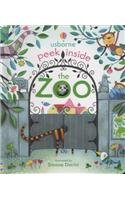 Peek Inside the Zoo by Anna Milbourne