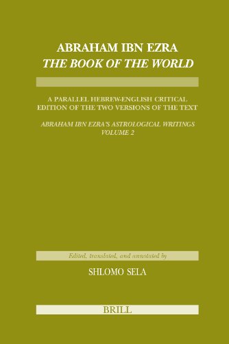 Algopix Similar Product 16 - Abraham Ibn Ezra the Book of the World