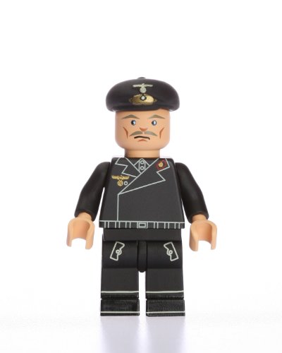 Army Minifigure WWII German Panzer Tank Commander Custom Building Military Minifigure Soldier
