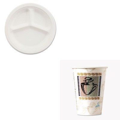 

KITDXE5342CDPKHTMVESTRYCT - Value Kit - Chinet Paper Dinnerware (HTMVESTRYCT) and Dixie Hot Cups (DXE5342CDPK)