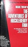 Monarch Notes Mark Twain the Adventures of Huckleberry Finn