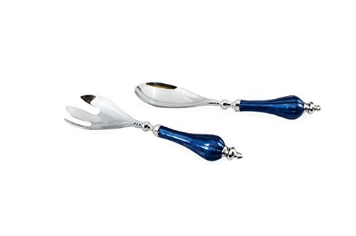 Algopix Similar Product 18 - Peony Salad Serving Set Sapphire