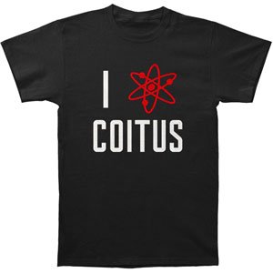 Big bang theory -- coitus -- black mens tee