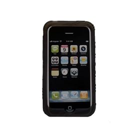 Apple Iphone 3g Smoke Tough Silicone Case with Free Exercise Armband! - Exclusively a Roosbrews Product