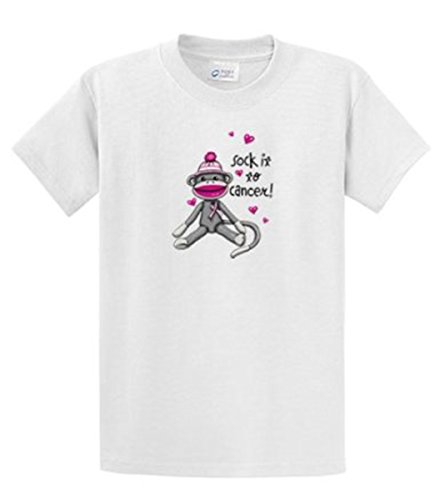 Cancer Awareness T-Shirt Sock It To Cancer