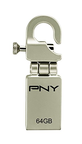 Algopix Similar Product 3 - PNY Micro Hook Attache Metal USB2 64GB