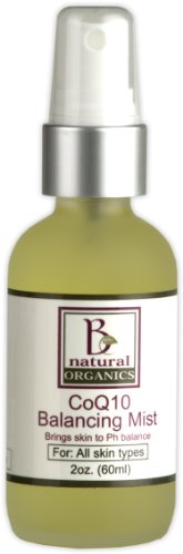 Be Natural Organics CoQ10 Balancing Mist 2 Oz (60 ml)